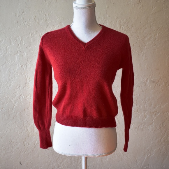The Villager Jackets & Blazers - Red Wool Vest